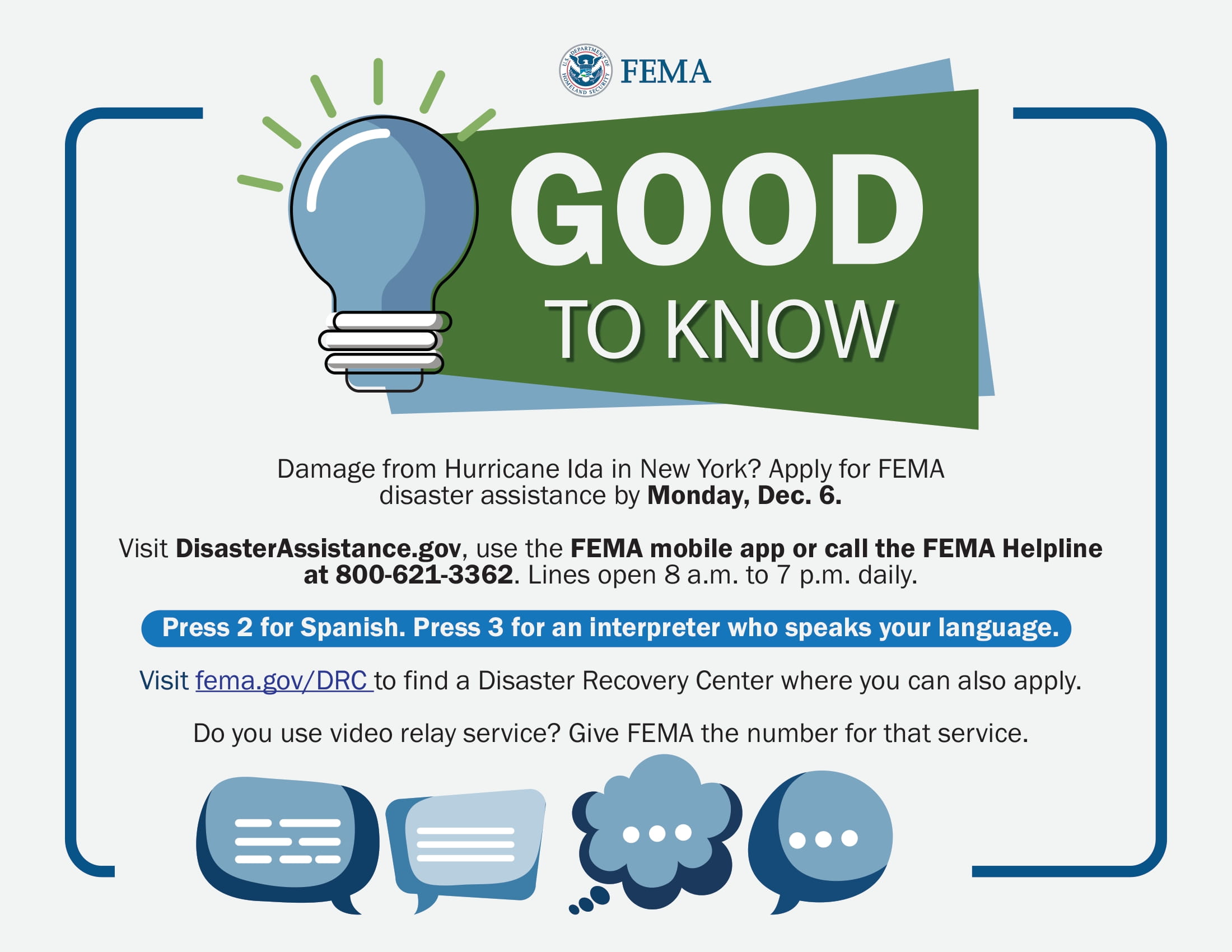 DR-4615-NY FLR Good to Know-Deadline to Apply-1