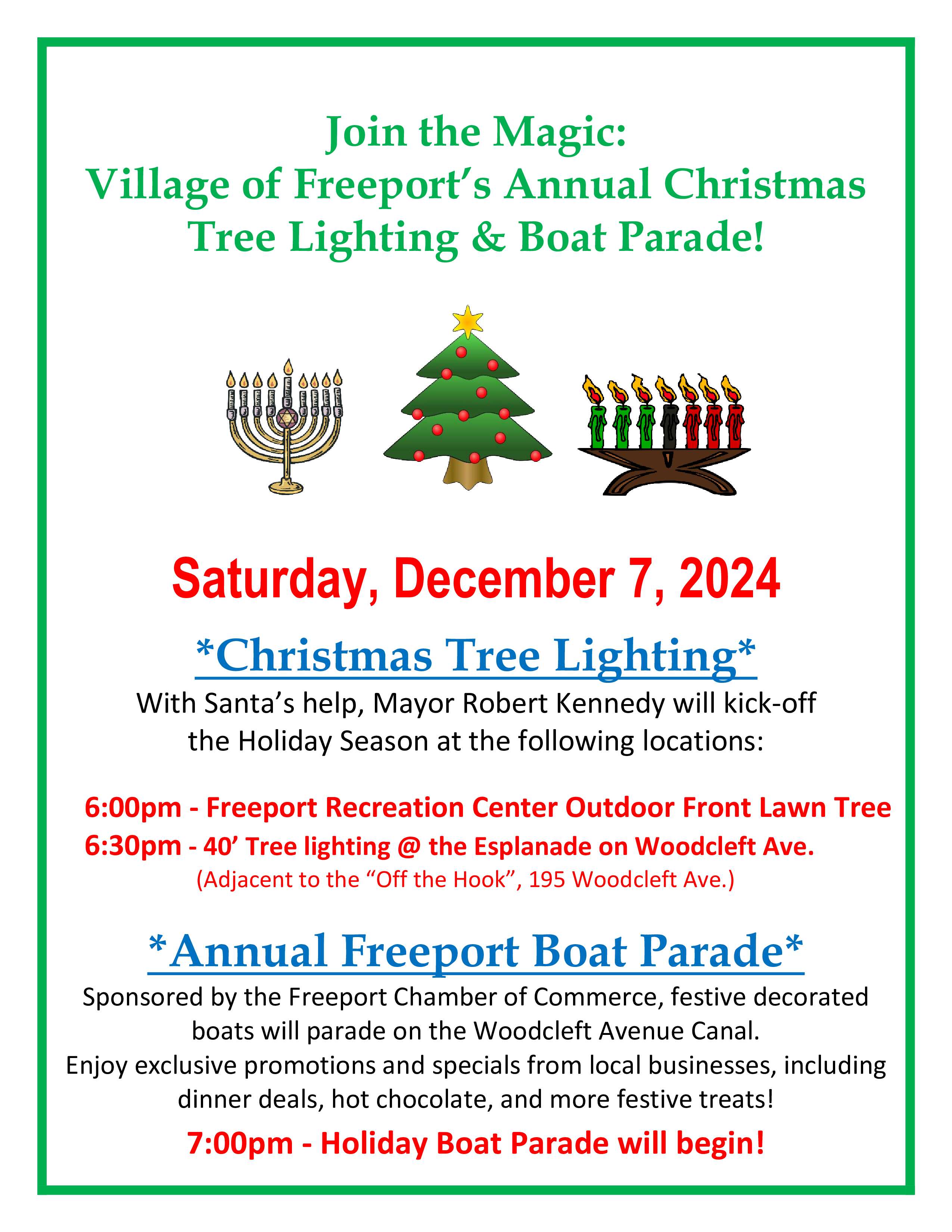 2024 Holiday Events